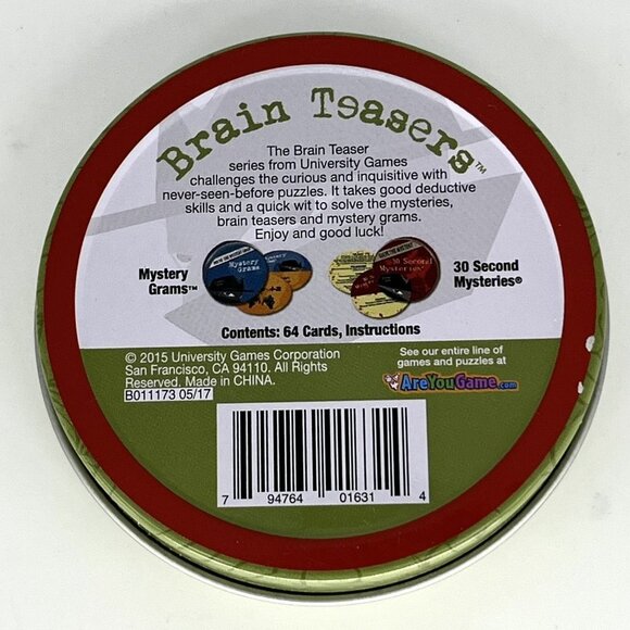 Solve the Brain Teasers Card Game by University Games For 2+ Players - Picture 2 of 3